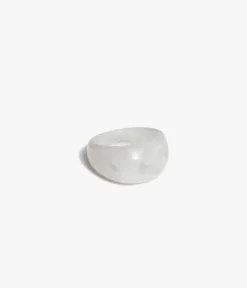 BAGUE ANANAS BLANC