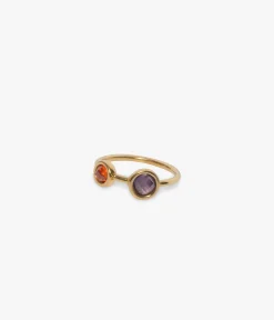 BAGUE BLEUET MULTICOLORE
