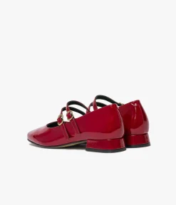 BALLERINE BONNIE ROUGE