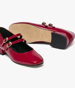 BALLERINE BONNIE ROUGE