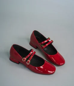 BALLERINE BONNIE ROUGE