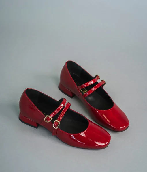 BALLERINE BONNIE ROUGE