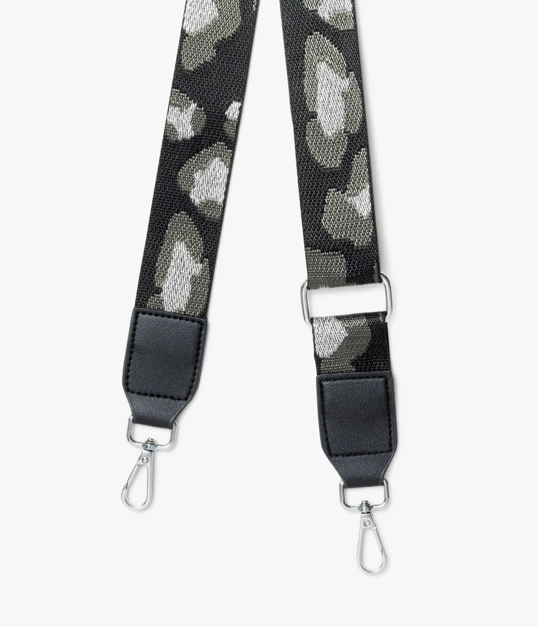 BANDOULIERE DE SAC ZEBUS ARGENT