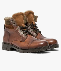 BOOTS TIBERE COGNAC