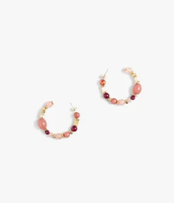 BOUCLES D'OREILLES ANABELLE ROSE