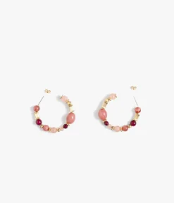BOUCLES D'OREILLES ANABELLE ROSE