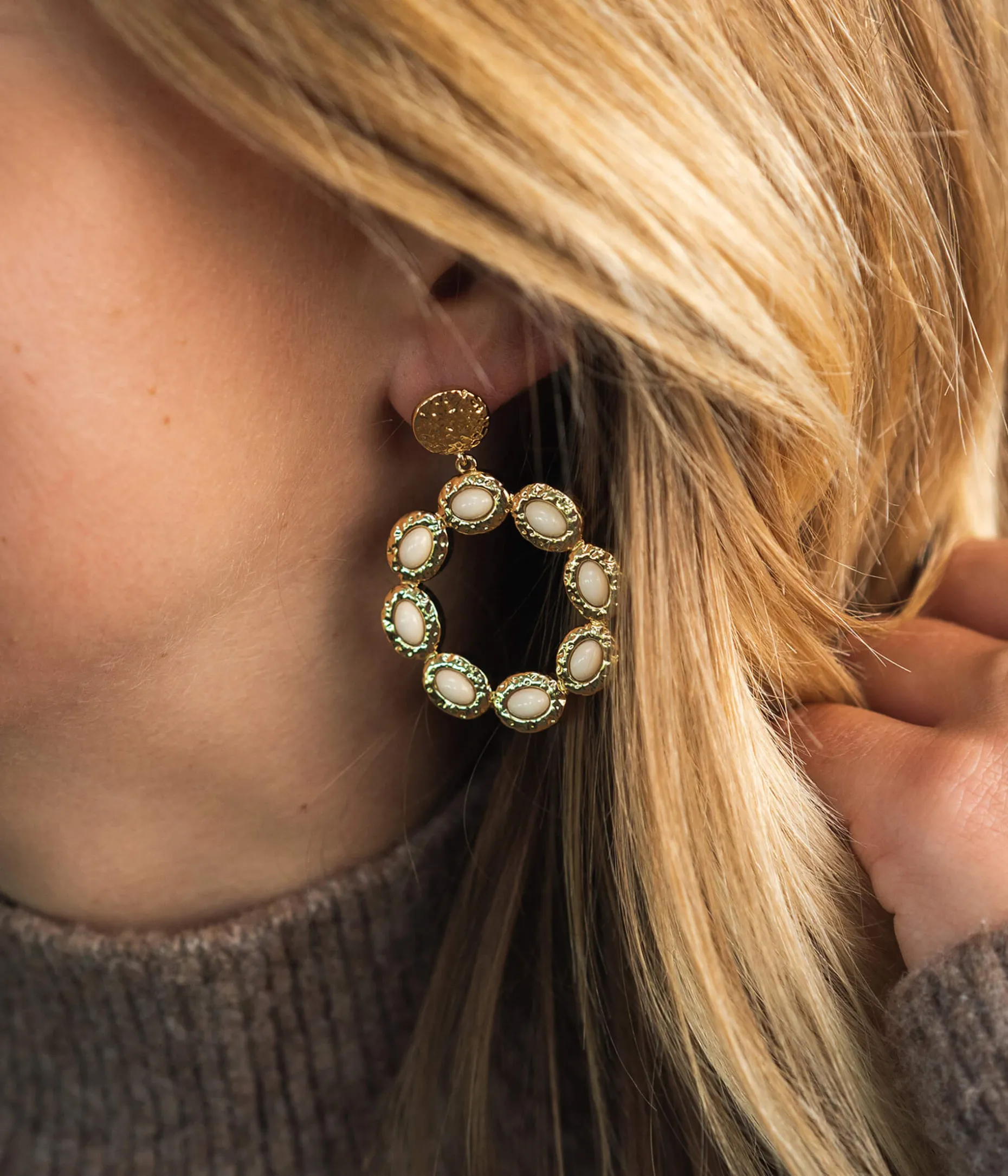 BOUCLES D'OREILLES ANDREE OR