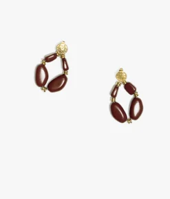 BOUCLES D'OREILLES ANNELOU CHOCOLAT