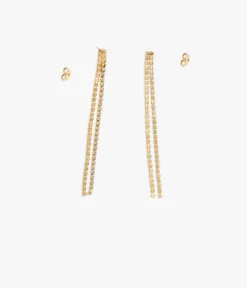 BOUCLES D'OREILLES BLANDINE BLANC