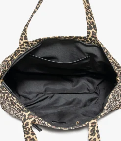 CABAS COUCOU LEOPARD