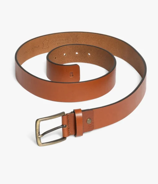 CEINTURE RINGO COGNAC