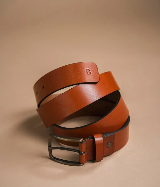 CEINTURE RINGO COGNAC