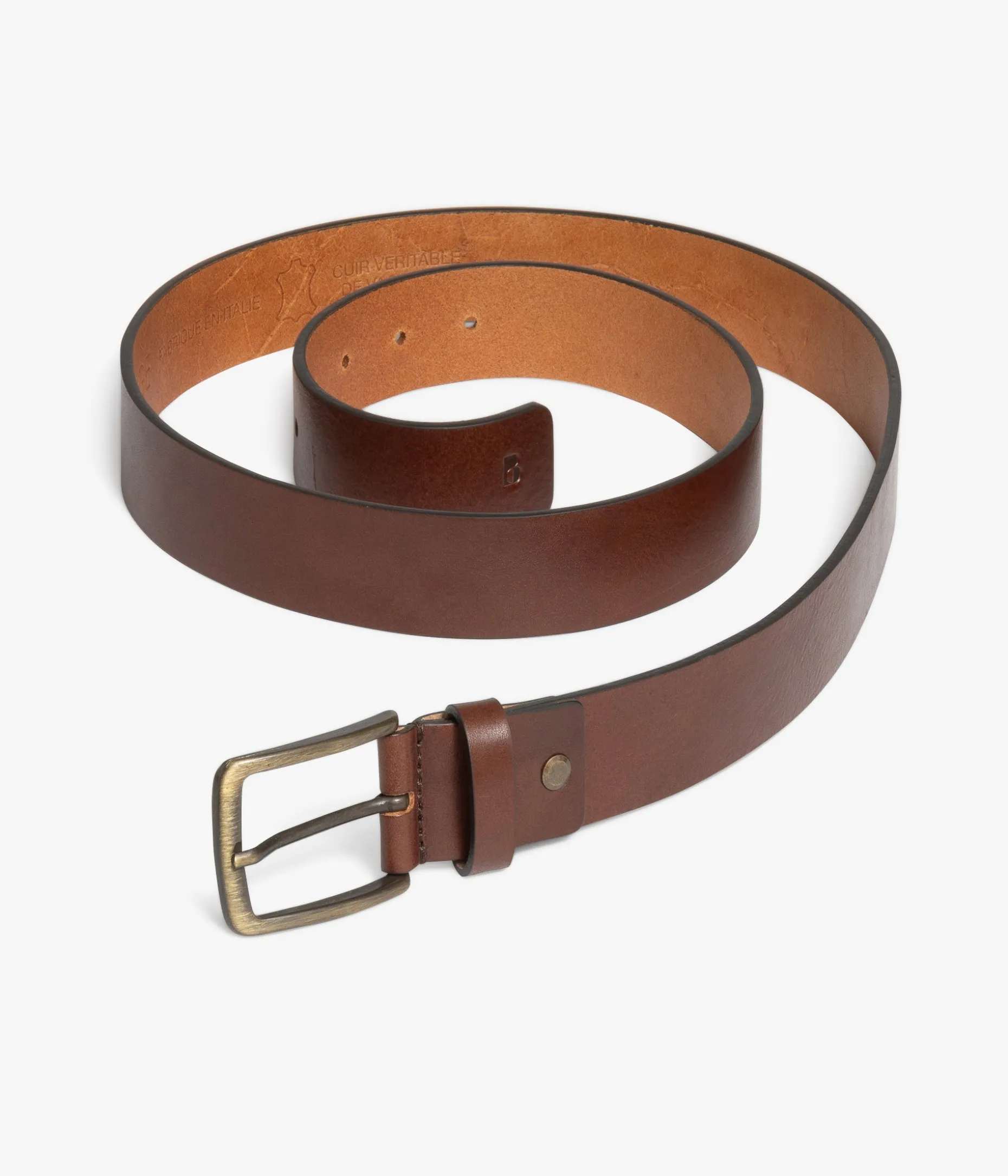 CEINTURE RINGO MARRON