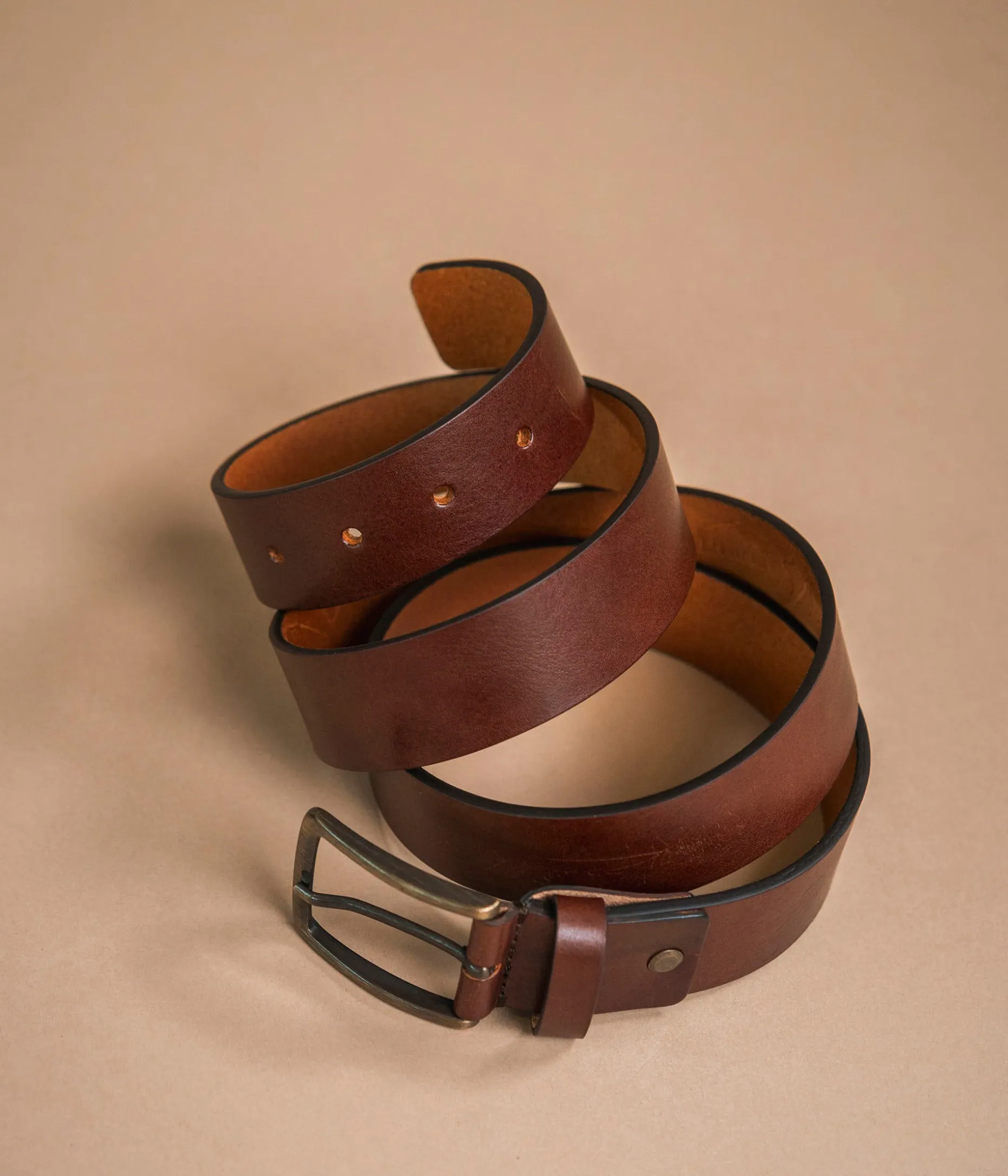 CEINTURE RINGO MARRON