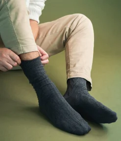 CHAUSSETTES ALASKA GRIS