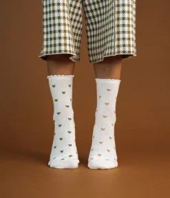 CHAUSSETTES NANETTA VERT