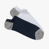 CHAUSSETTES NASHORT MARINE ET BLANC