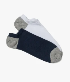 CHAUSSETTES NASHORT MARINE ET BLANC
