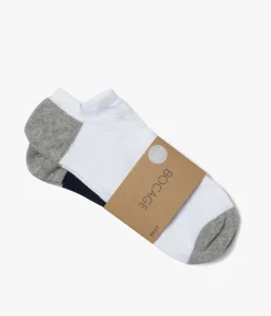 CHAUSSETTES NASHORT MARINE ET BLANC