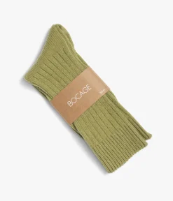 CHAUSSETTES NATURA VERT