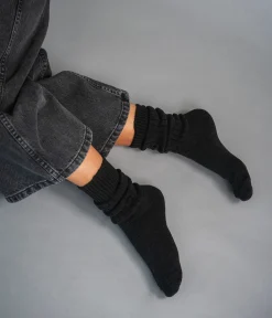 CHAUSSETTES NATURAL NOIR