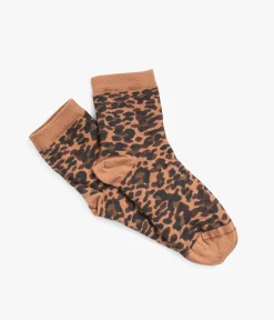 CHAUSSETTES NINALOU LEOPARD