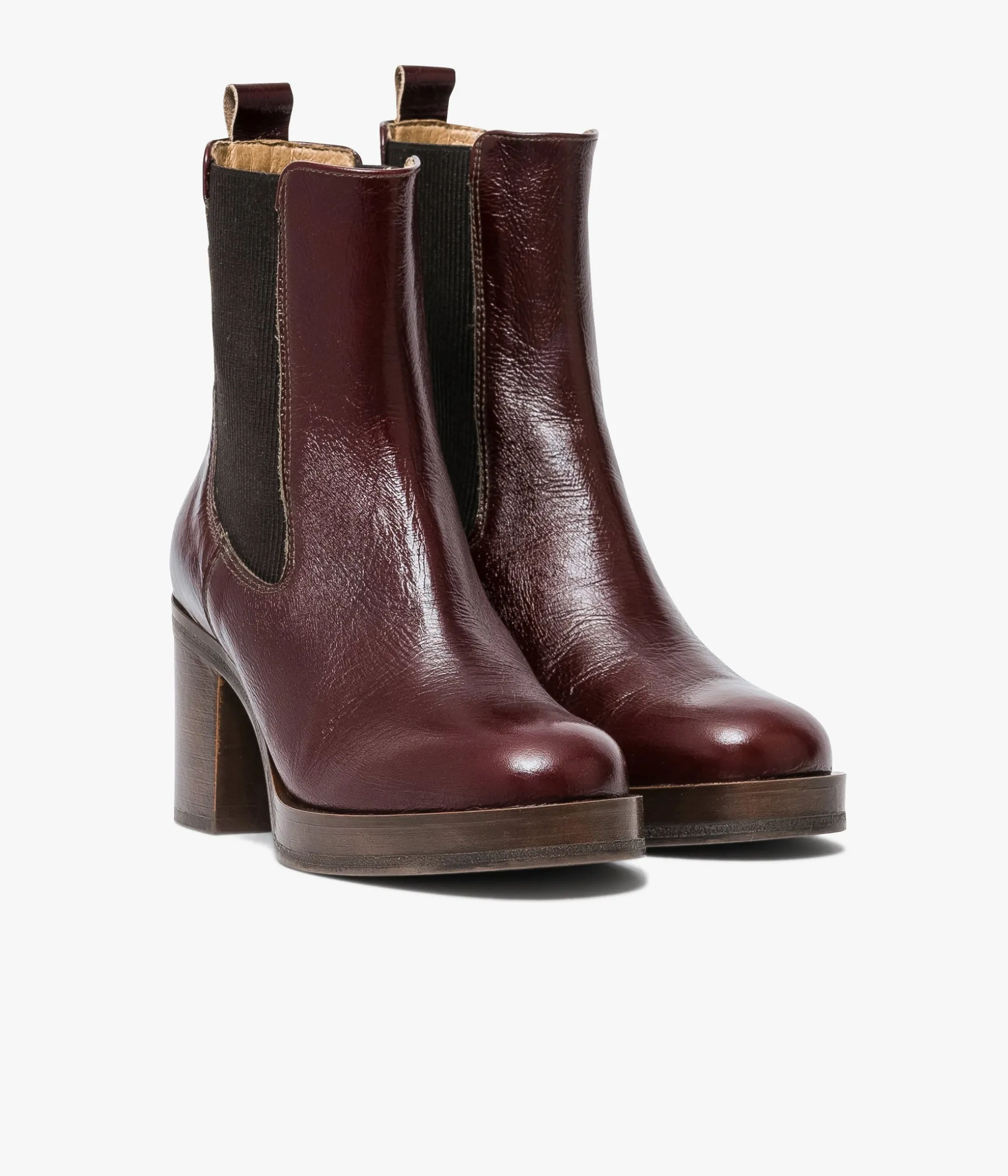 CHELSEA BOOTS ELEA ACAJOU