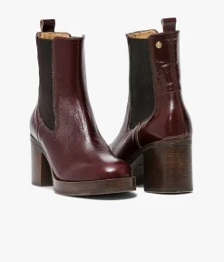 CHELSEA BOOTS ELEA ACAJOU