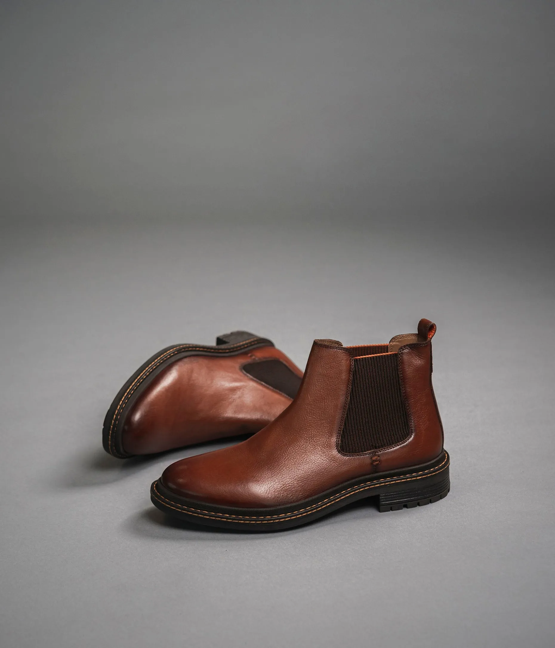 CHELSEA BOOTS HARRY COGNAC