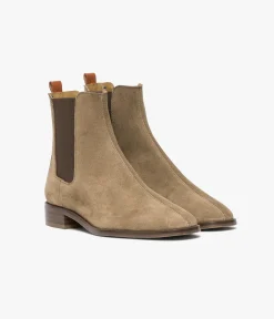 CHELSEA BOOTS SANTIA MARRON