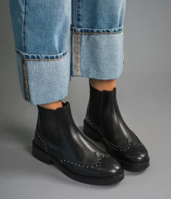 CHELSEA BOOTS STAR NOIR