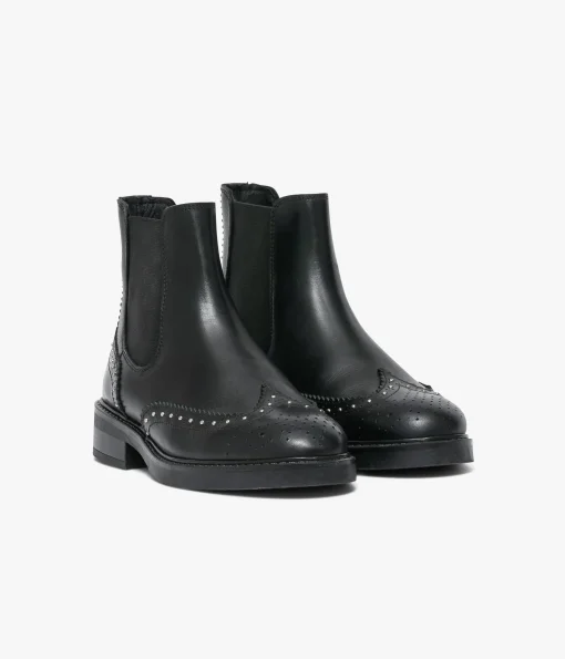 CHELSEA BOOTS STAR NOIR