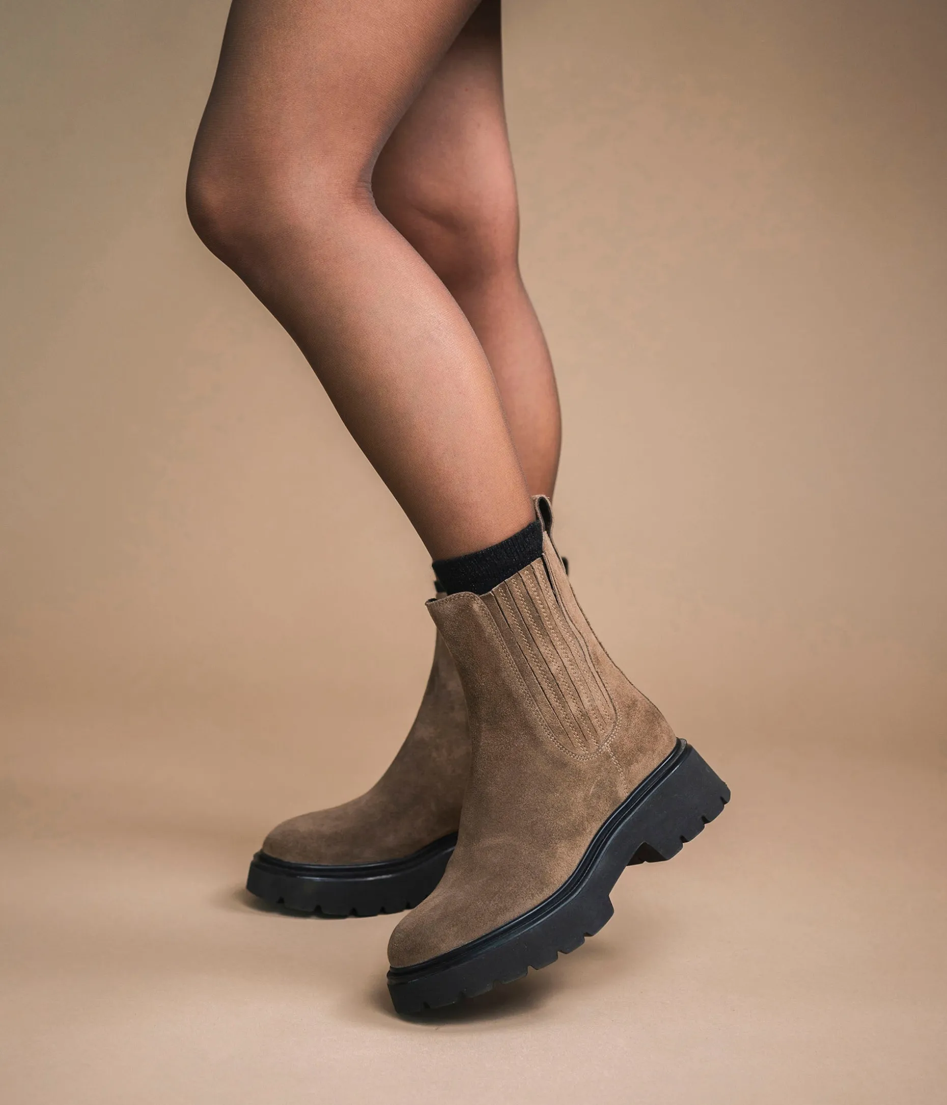 CHELSEA BOOTS SUZI TAUPE
