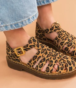 DERBY CLAP LEOPARD