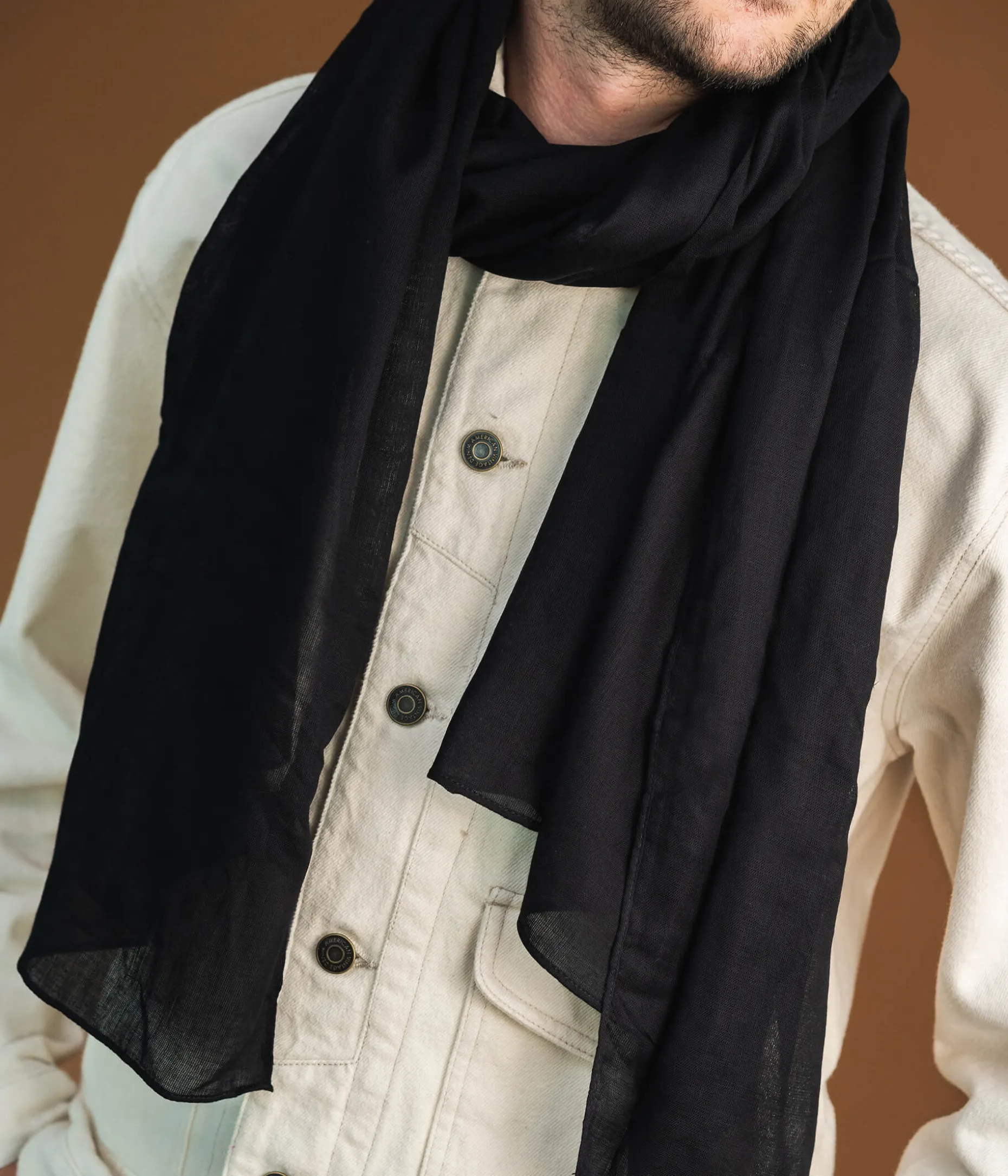 ECHARPE CALISSON NOIR