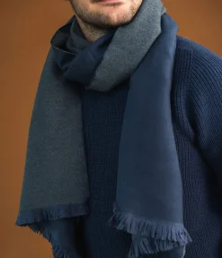 ECHARPE CAMILLE MARINE