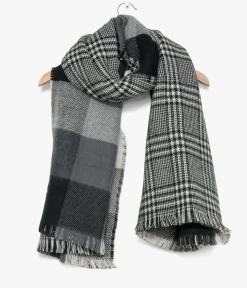 ECHARPE CECILE NOIR ET BLANC