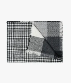 ECHARPE CECILE NOIR ET BLANC