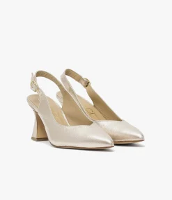 ESCARPIN DAFFY PLATINE