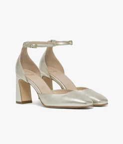 ESCARPIN DIXIE PLATINE