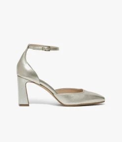 ESCARPIN DIXIE PLATINE