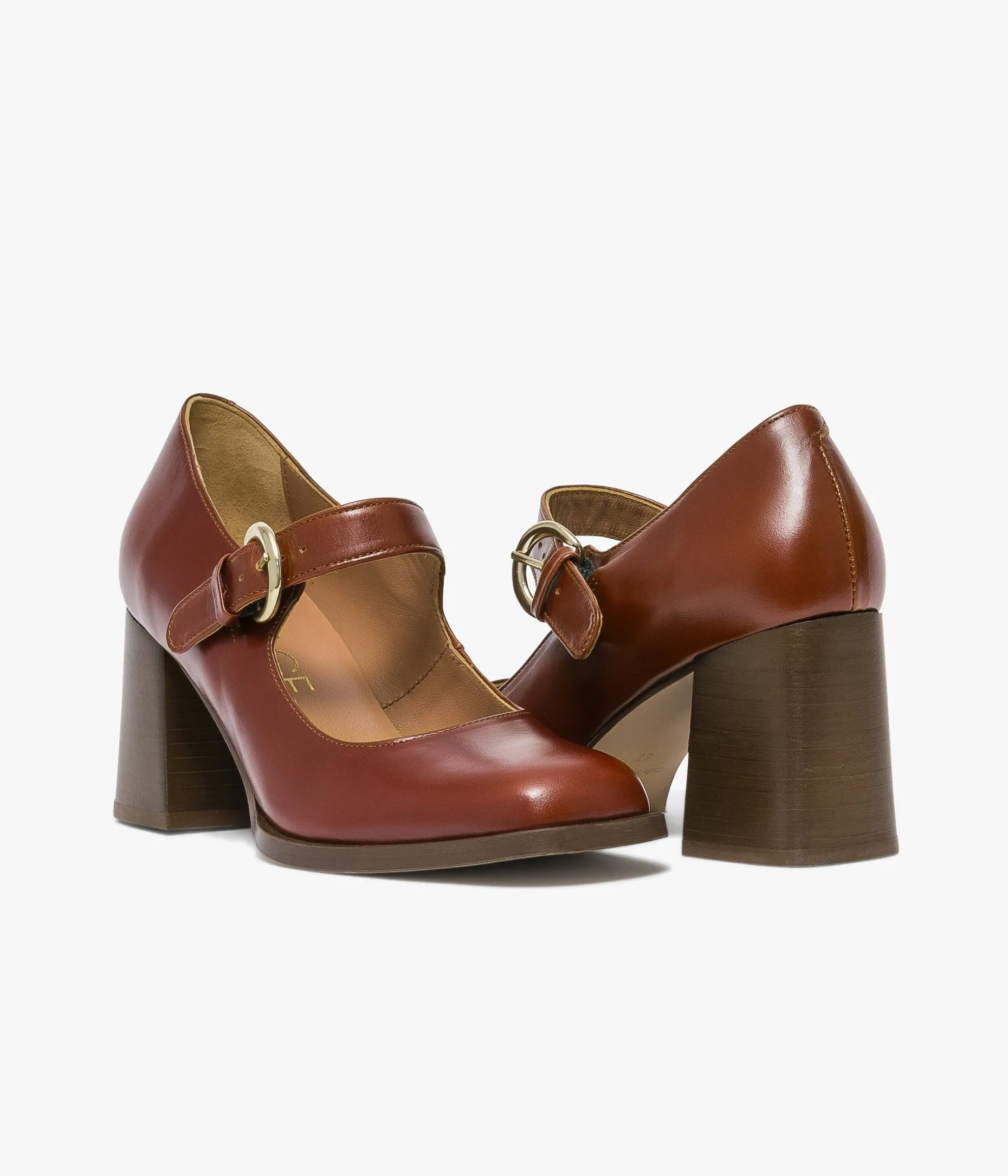 ESCARPIN ISIS COGNAC