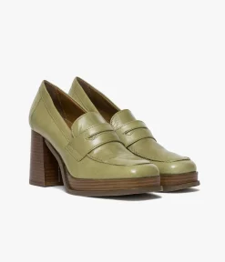 ESCARPIN MAHAUT VERT PISTACHE