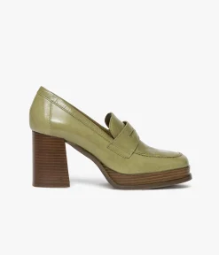 ESCARPIN MAHAUT VERT PISTACHE
