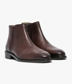 LOW-BOOTS MARINI COGNAC