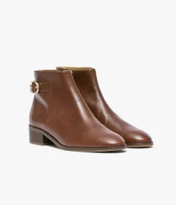 LOW-BOOTS SIDONIE COGNAC