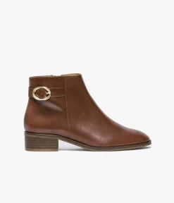 LOW-BOOTS SIDONIE COGNAC