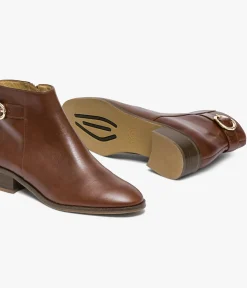 LOW-BOOTS SIDONIE COGNAC