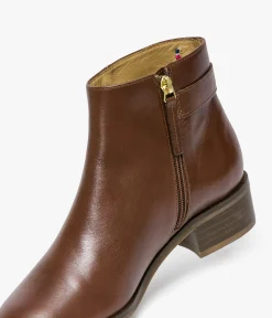 LOW-BOOTS SIDONIE COGNAC