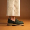 MOCASSIN ALIENOR VERT